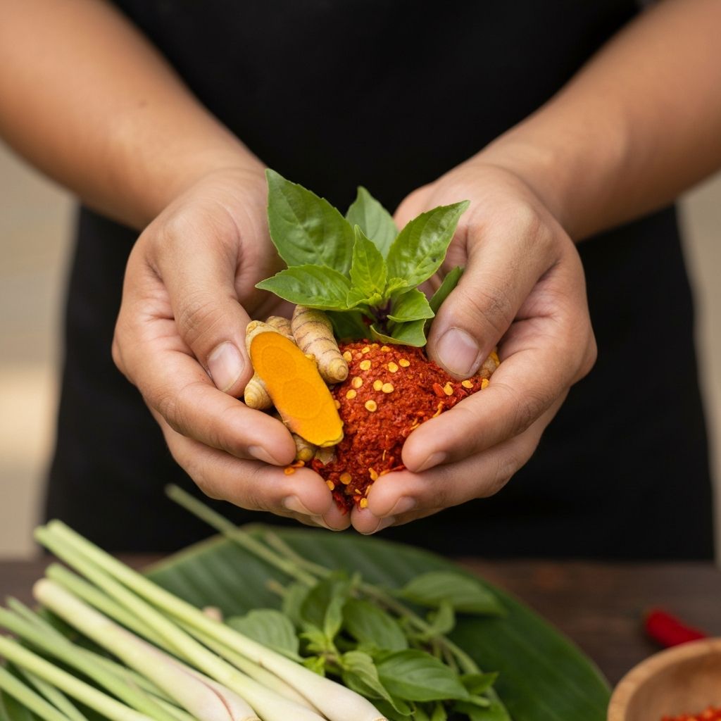 Fresh Indonesian ingredients